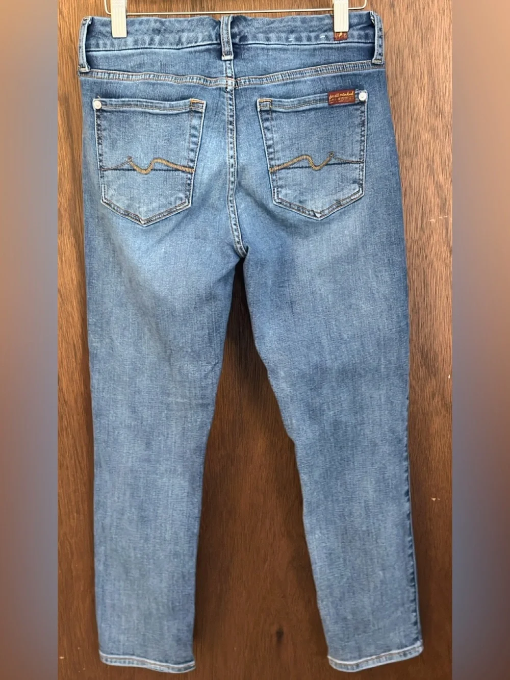 7 for all Mankind Kimmie Cropped Jeans - B(air) Denim